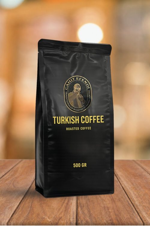 Cahit Efendi Türk Kahvesi 500gr. Sert İçim Kraft Ambalajında Özel Seri